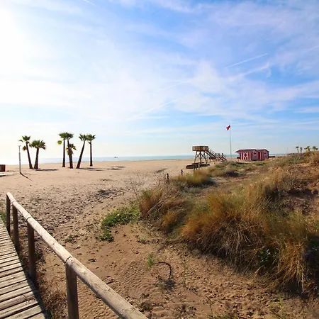 Global Properties, Con Terraza Y Piscina En La Playa De Canet Appartement *
